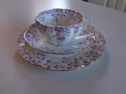 Antique bone china - china, tea