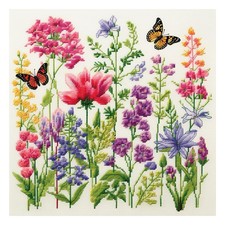 Flower Cross Stitch Kit 11ct