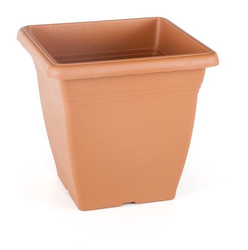 Plastic square planter - square,