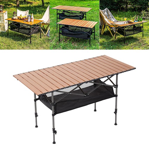 Portable camping table height - table,