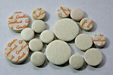 UK WOODWIND PAD SET Buffet B12 Bb Clarinet Cup sizes 17mm, 15mm, 11.5mm and 9mm