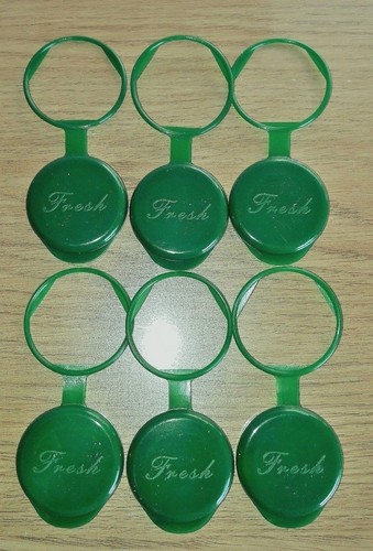 Milk bottle tops - bottle, *