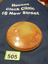 Skeleton Clock ONYX PLINTH