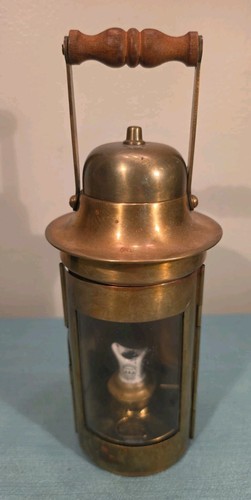 Brass binnacle lantern lamp - binnacle,