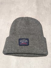Paul and Shark Men’s Yachting Beanie Grey One size unisex