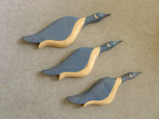 Vintage Wooden Flying Ducks