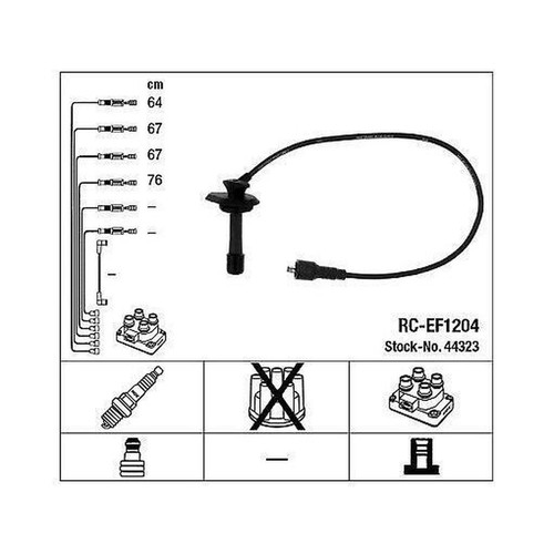 Ngk 44323 ignition - ignition, cable
