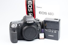 Canon EOS 60D 18MP Digital SLR Camera Body + 16GB SD Card, Strap + More - VGC