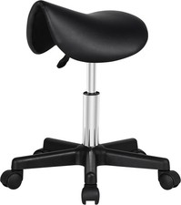 Yaheetech black leather - black, pu