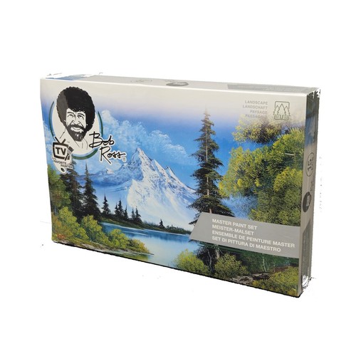 Bob ross painting - bob, box