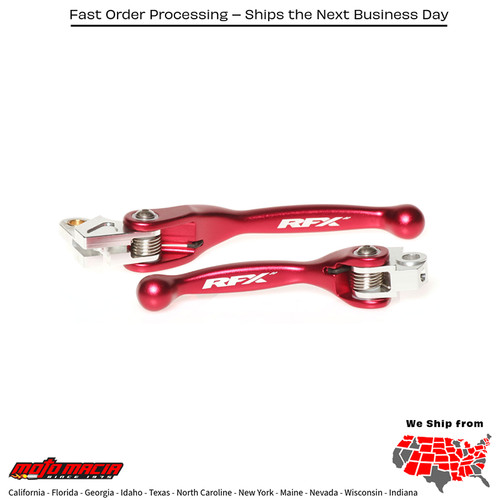 Flexible lever set red honda - lever,