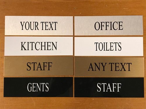 Personalised house metal signs - personalised,