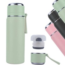 Stainless Steel Vacuum Flask Set Thermal Bottle for Hot & Cold Drinks