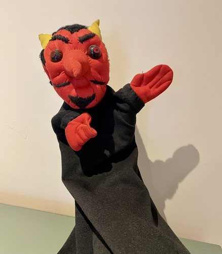 Vintage devil hand - vintage,