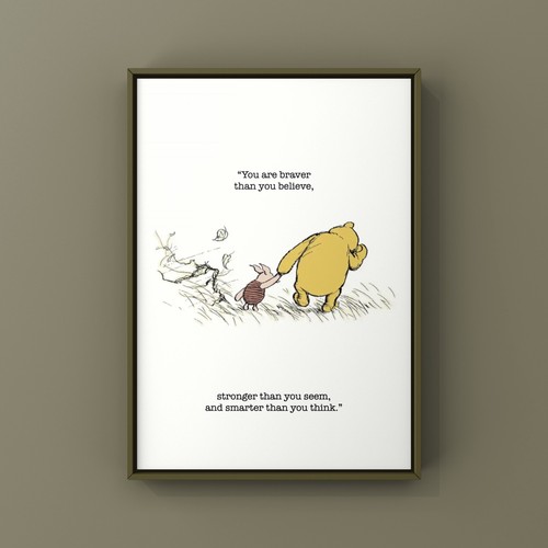 Winnie the pooh - a4,