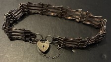 Silver Gate Bracelet with