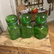 Vintage Set 3 Belgian Green