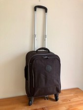 Kipling Yubin Spin 55 Carry-on Cabin Wheeled Suitcase/Trolley - Espresso Brown