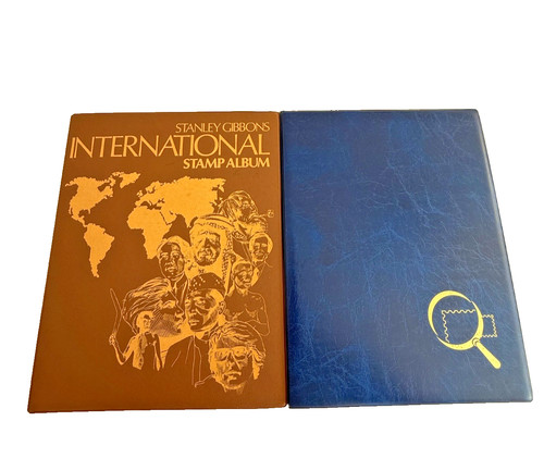 Stamps albums worldwide - 2,