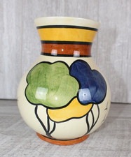 Siltone Pottery 7” Art Deco