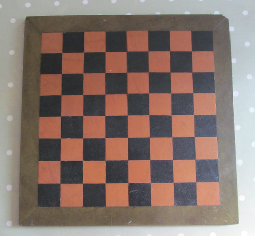 Vintage antique chess board - vintage,
