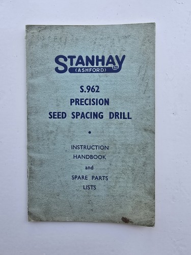 Stanhay s962 precision - precision, seed