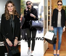 ZARA KNITTED BLACK STUDDED