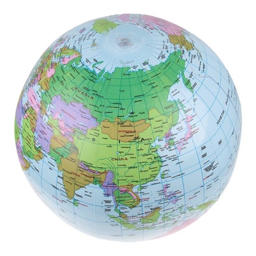 40cm inflatable globe - 40cm,