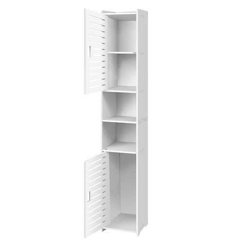 Modern white tall bathroom - white,