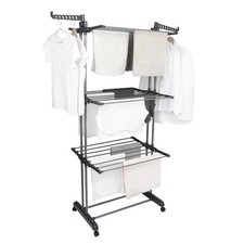 4 Tier Foldable Clothes Airer
