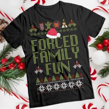 Ugly Christmas T-Shirts Forced