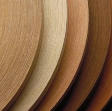 Iron On Edging Trim Veneer Edging Strip Pre Glued wood edge Oak Black Walnut