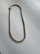 Solid  Gold Bracelet 18.5 cm 9ct, London hallmark GWM. 2.45grams £90 in scrap