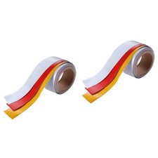  2 Count Reflective Tape for Trailers Warning Car Stickers Waterproof