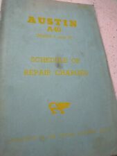 Austin A40 Mk1/2 Schedule Of Repair Charges Booklet