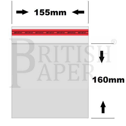 Clear self adhesive seal - self,