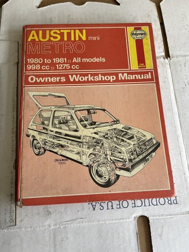 Haynes workshop manual for - haynes,