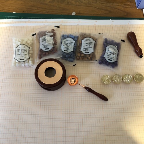 Sealing wax kit - wax,