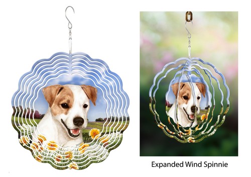 Wind spinner tan and - -,