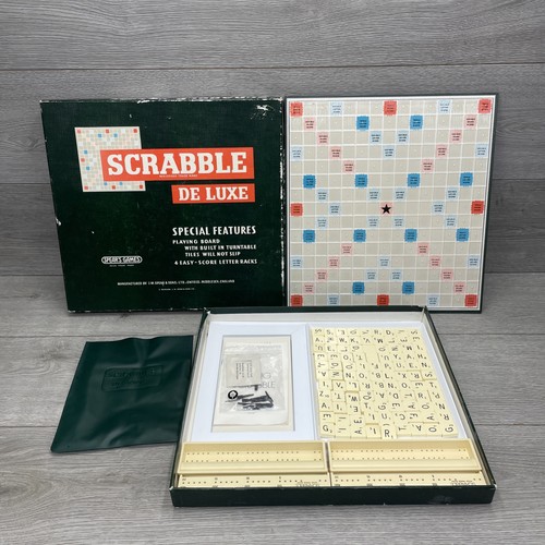 Scrabble deluxe board - deluxe,