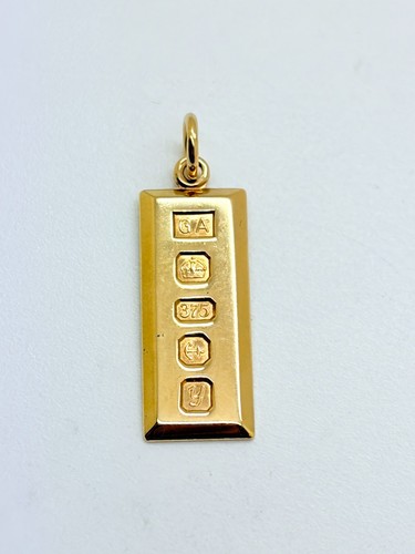 9ct yellow solid gold - solid, ingot
