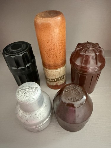 Vintage ink bottle holders - vintage,