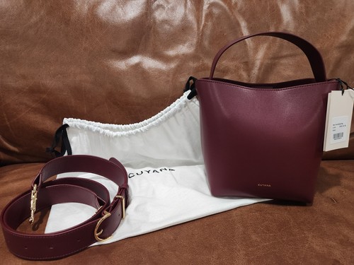Nwt cuyana mini linea - cuyana, leather
