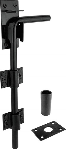 Black gate drop - drop, bolt,