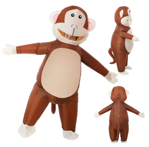 Monkey costume inflatable - costume,