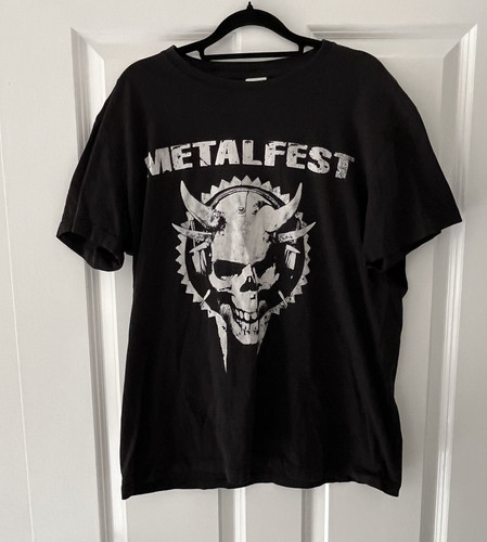 Vintage metal fest - fest, black