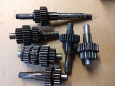 BSA C15/B40 JOB LOT OF MAIN AND LAYSHAFTS WITH GEARS