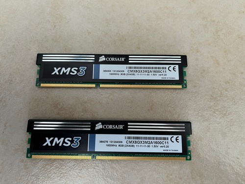 Corsair xms3 ddr3 ram 8gb - ddr3, (2