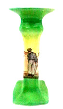 RARE ROYAL DOULTON SERIESWARE ANTIQUE CANDLESTICK HOLDER - DUTCH A HARLEM  D1886