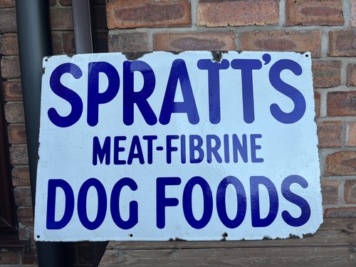 Original vintage spratts dog - original,
